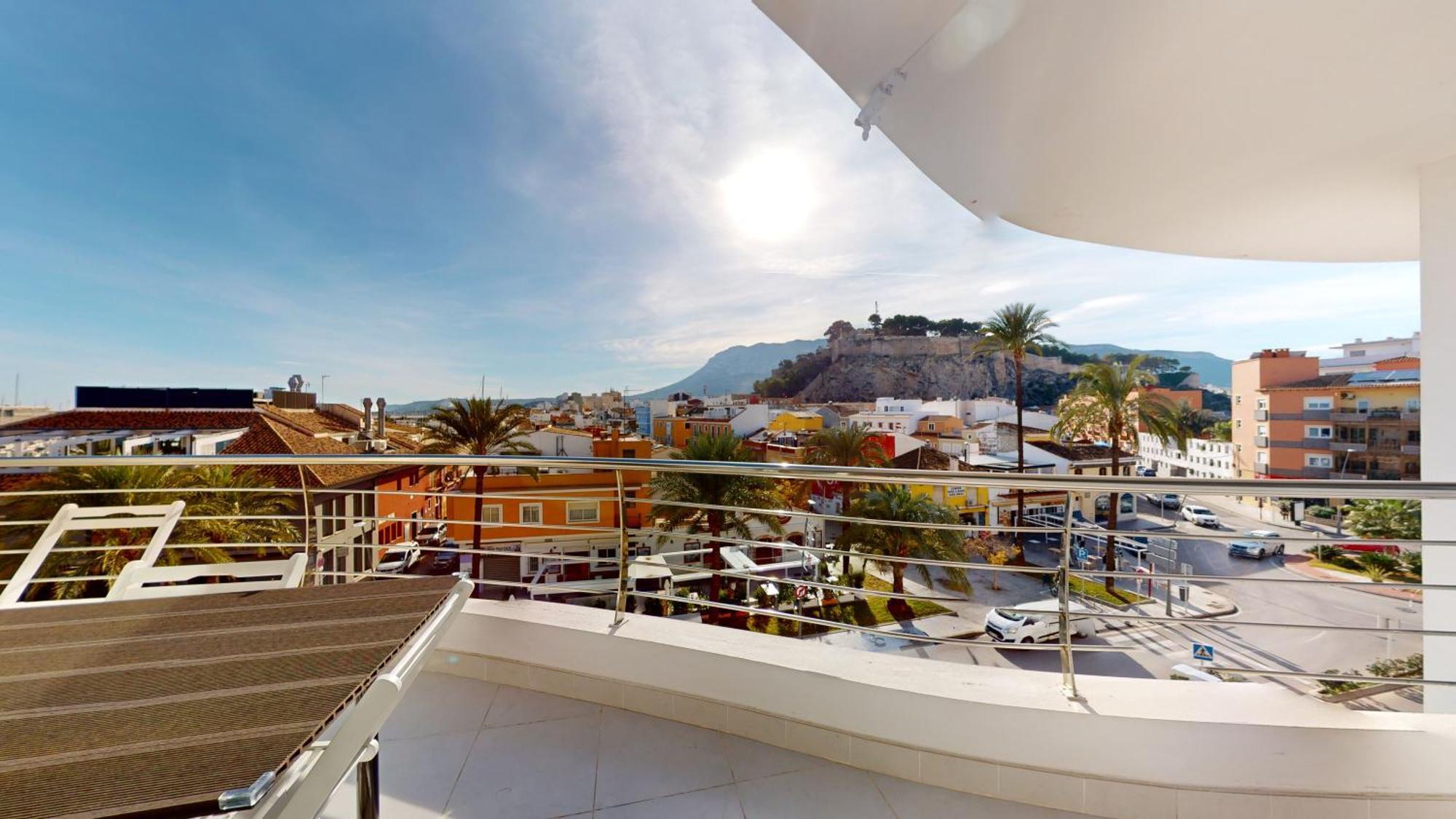 Denia Apartment Castle And Port Views With Ac Exterior foto